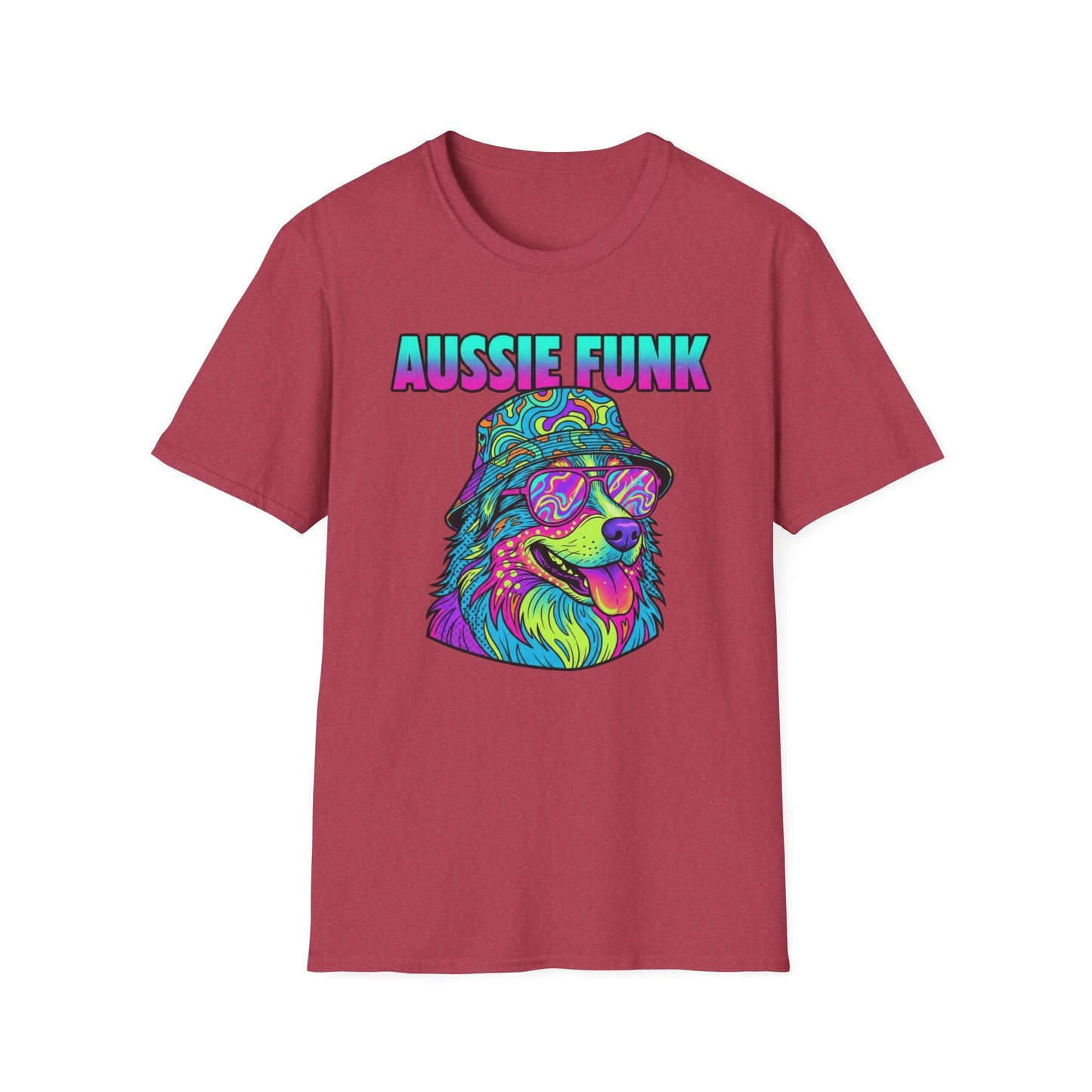 Aussie Funk Psychedelic Colors T Shirt