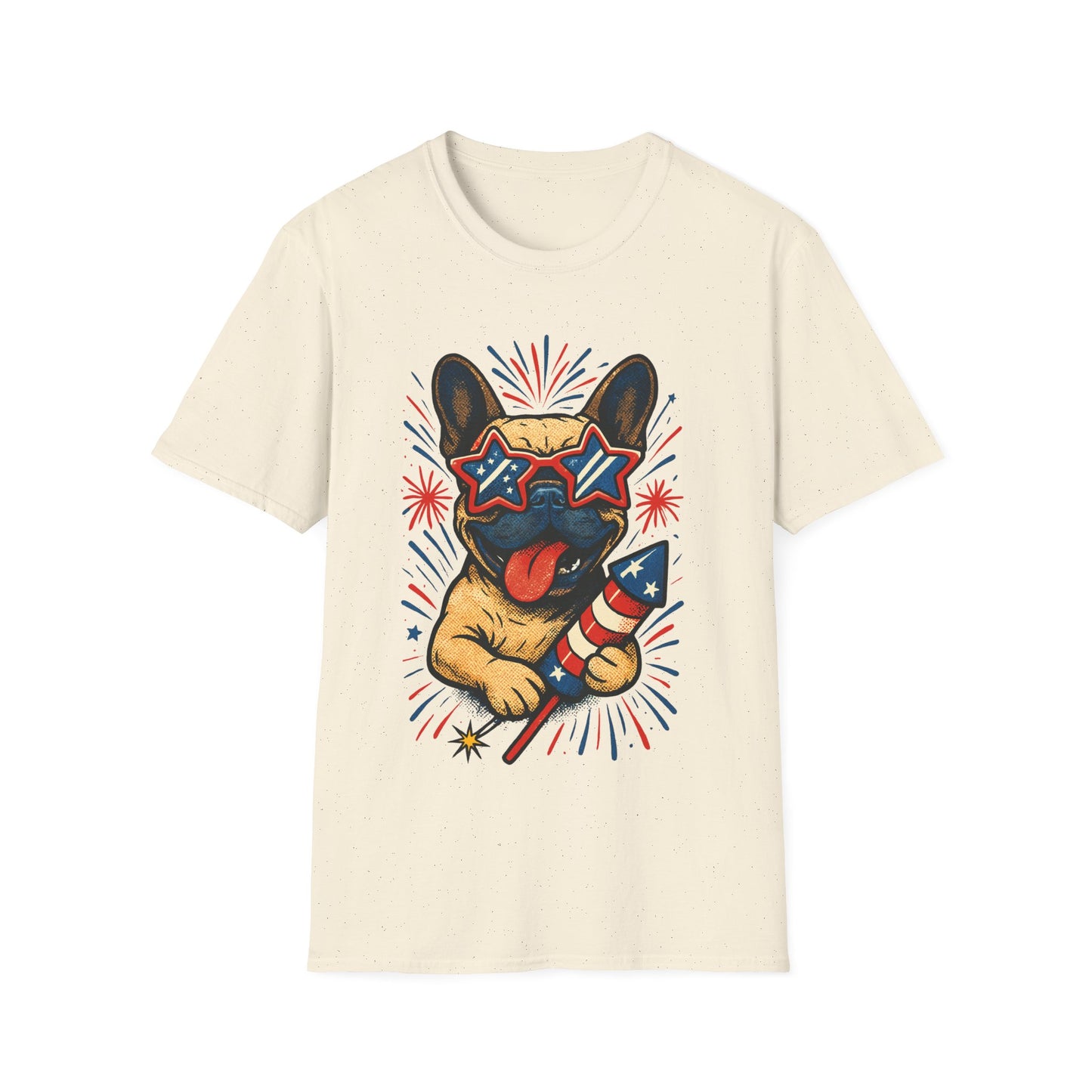 Patriotic French Bulldog T Shirt