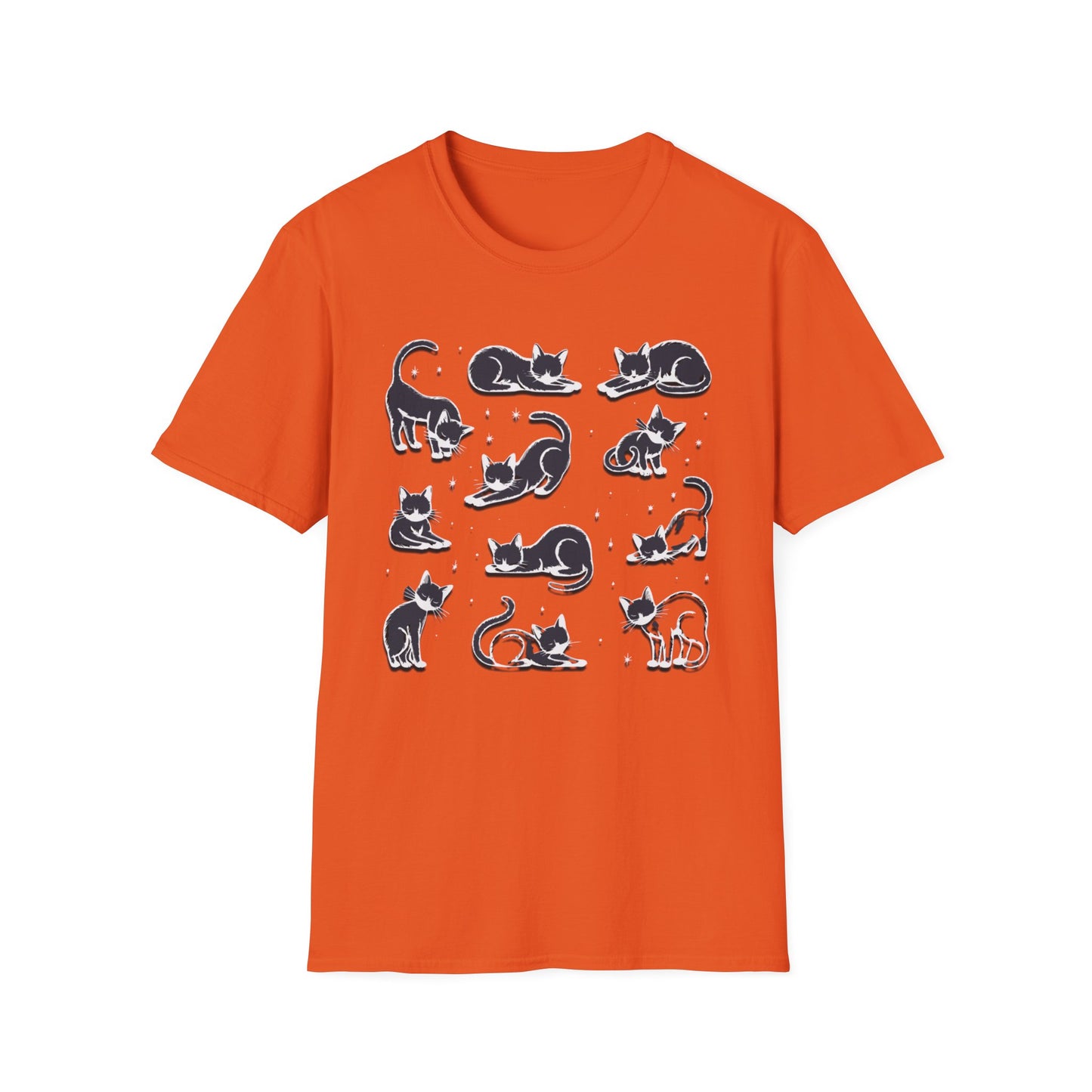 Cats In Playful Postures T Shirt