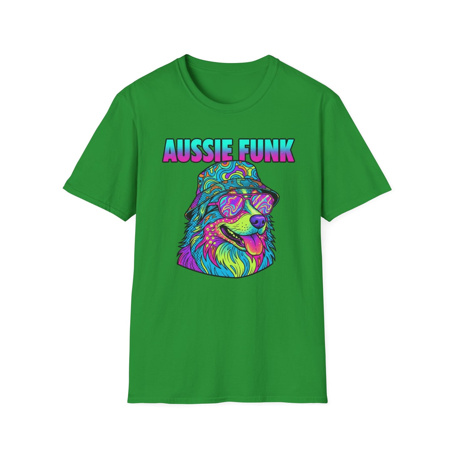 Aussie Funk Psychedelic Colors T Shirt