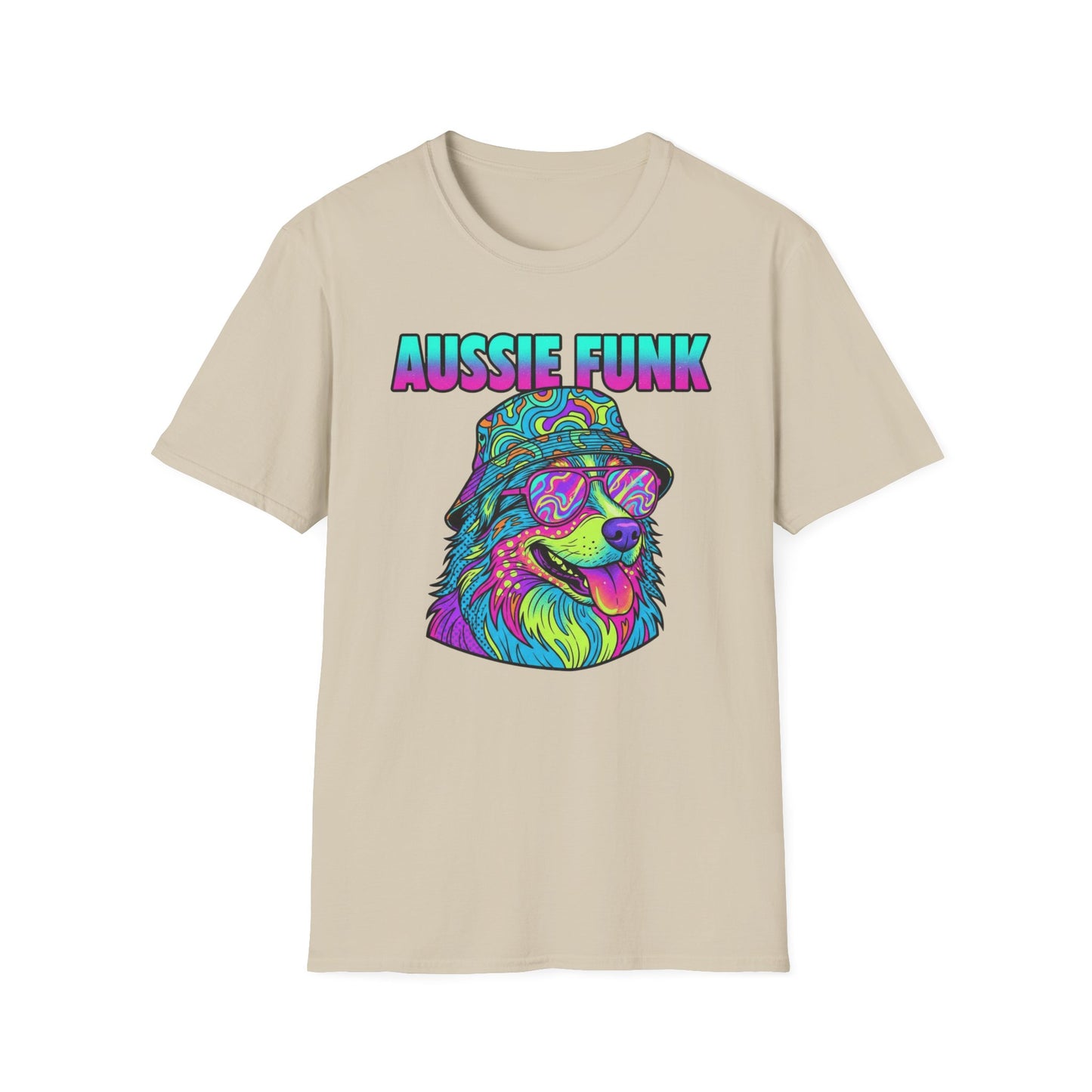Aussie Funk Psychedelic Colors T Shirt