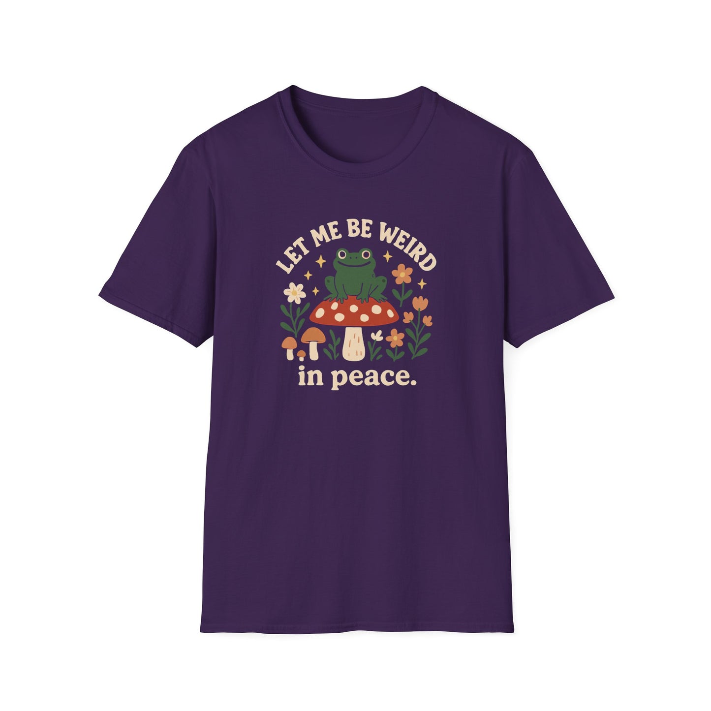 Let Me Be Weird In Peace Frog T Shirt