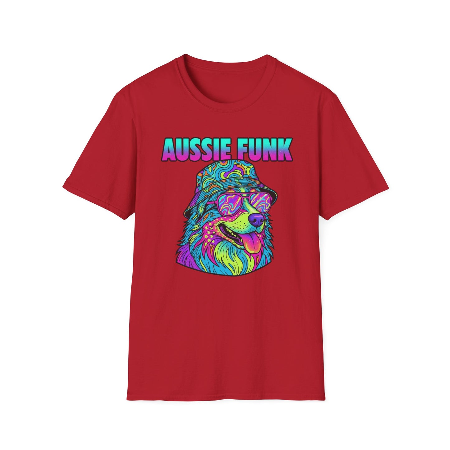 Aussie Funk Psychedelic Colors T Shirt
