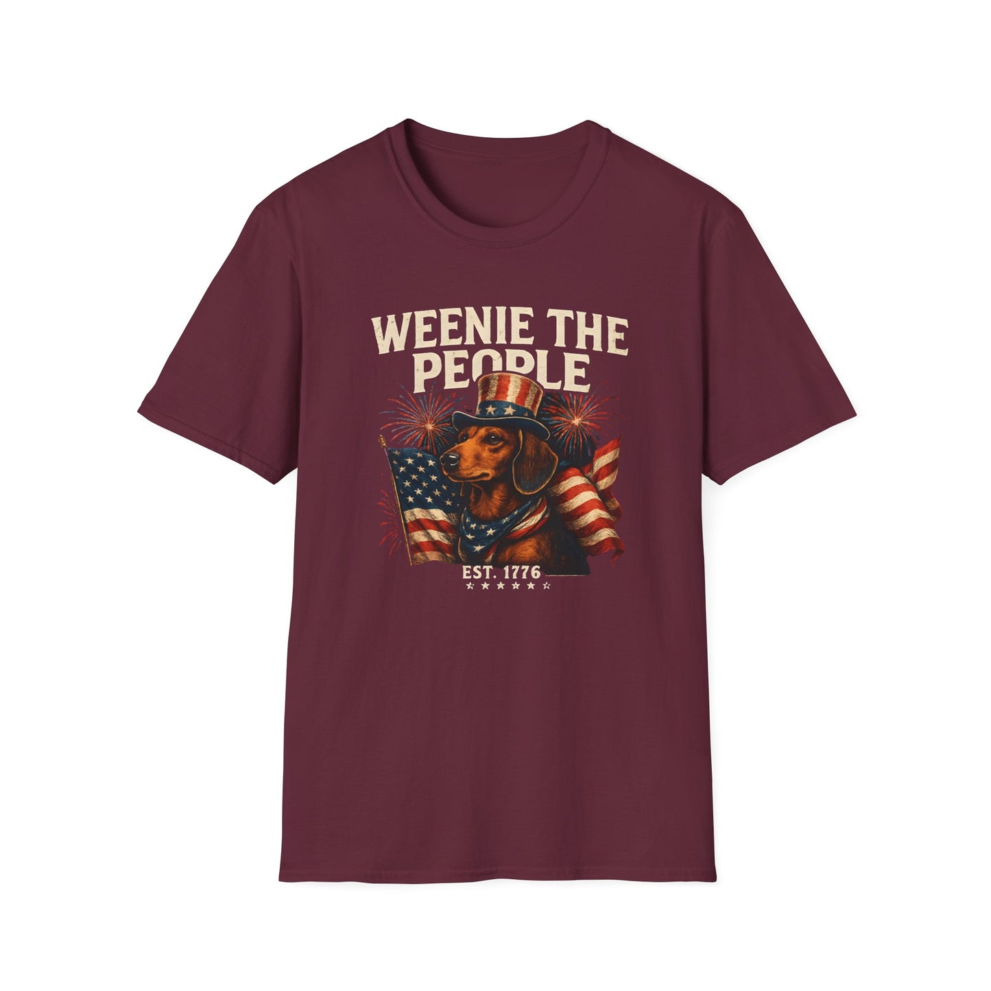 Weenie The People Patriotic T Shirt