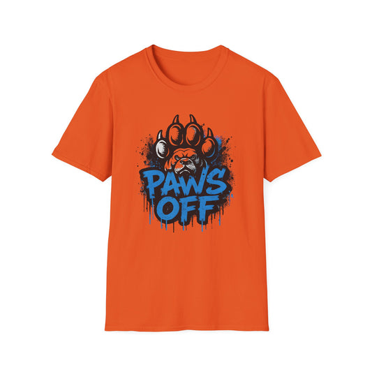 Paws Off Paw Print Gringe T Shirt