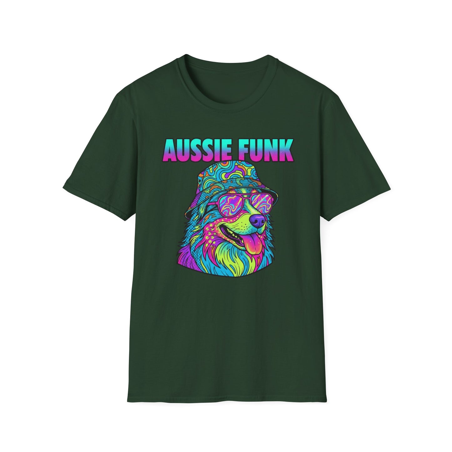 Aussie Funk Psychedelic Colors T Shirt
