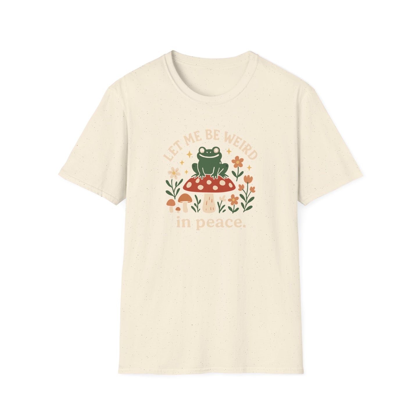 Let Me Be Weird In Peace Frog T Shirt