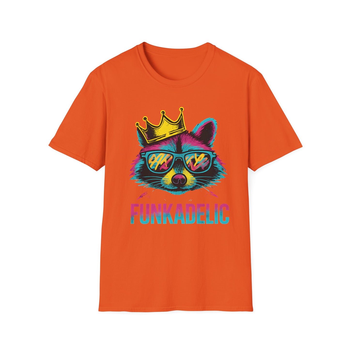 Funkadelic Vivid Colored Raccoon T Shirt