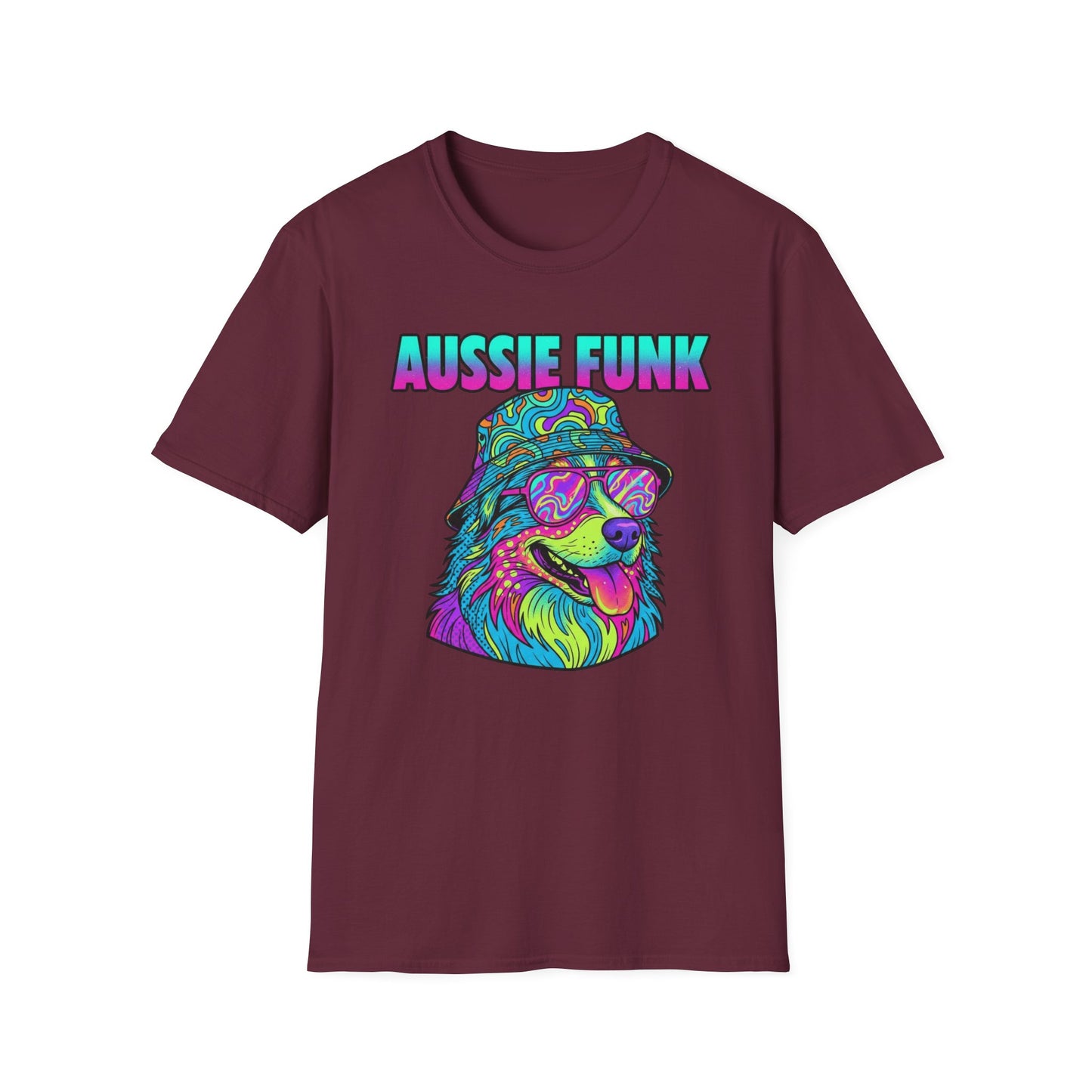 Aussie Funk Psychedelic Colors T Shirt