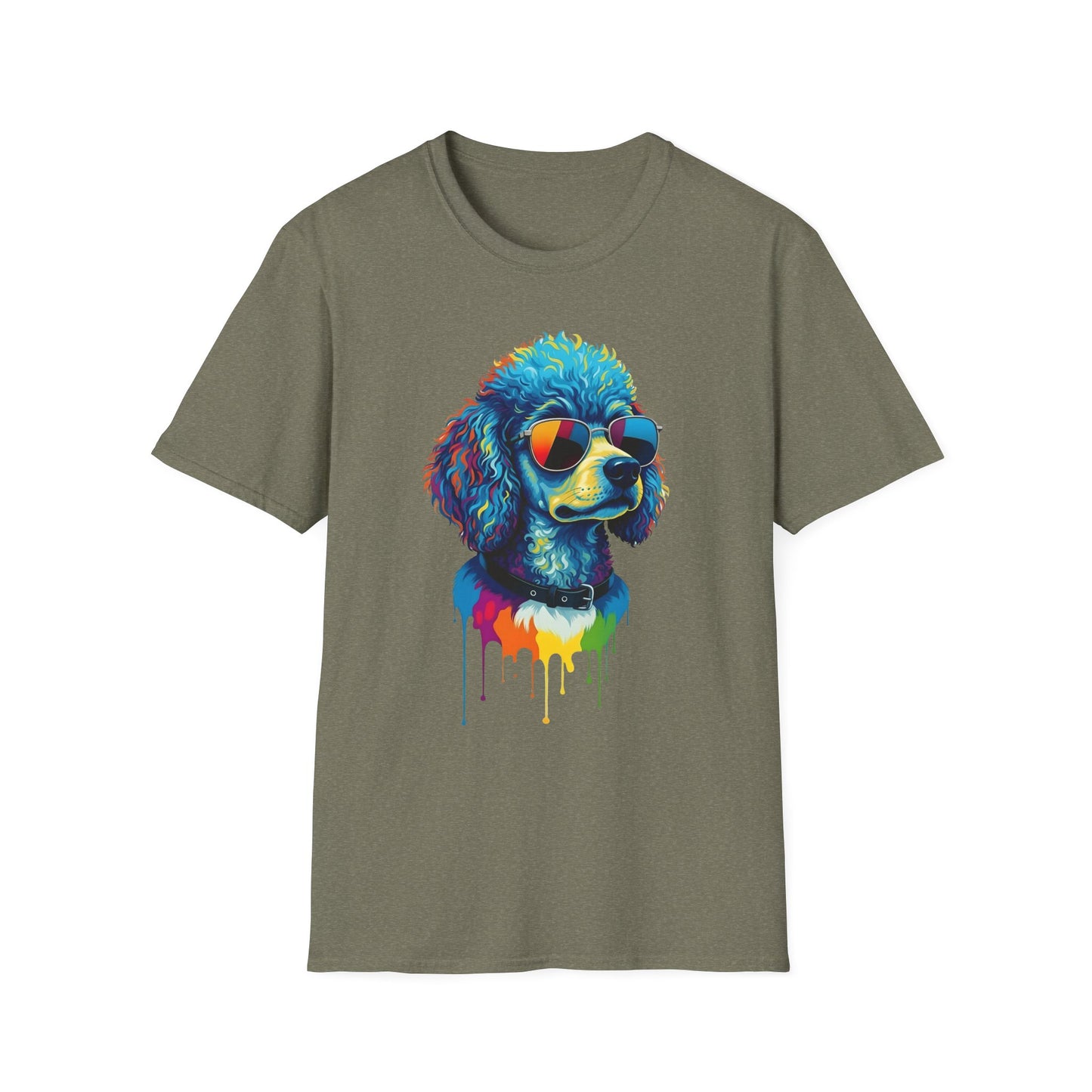 Colorful Poodle T Shirt
