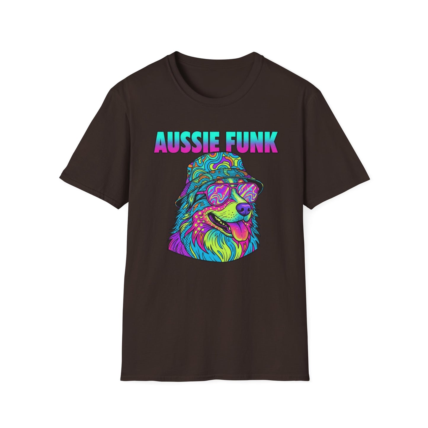 Aussie Funk Psychedelic Colors T Shirt