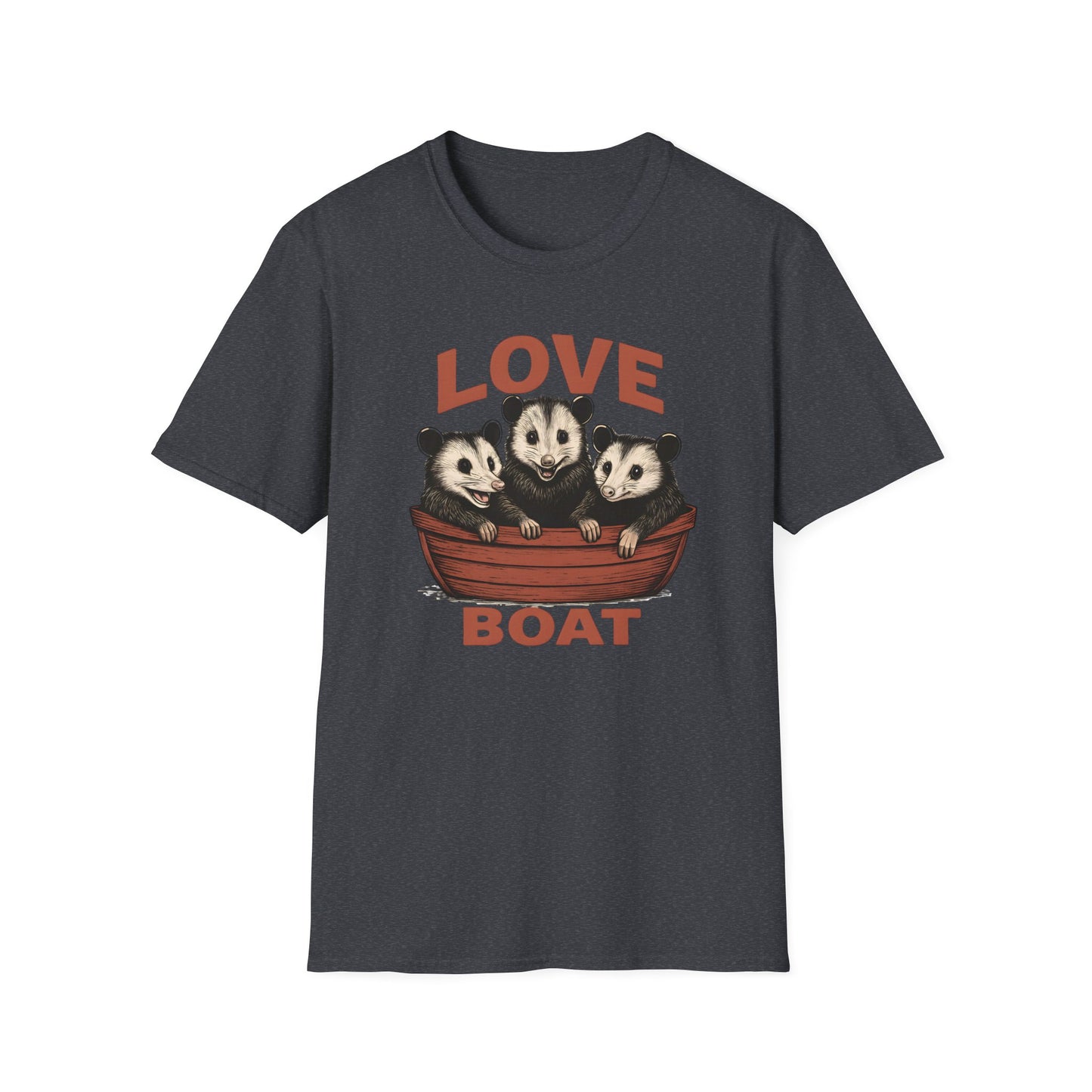 Raccoon  Love Boat T Shirt