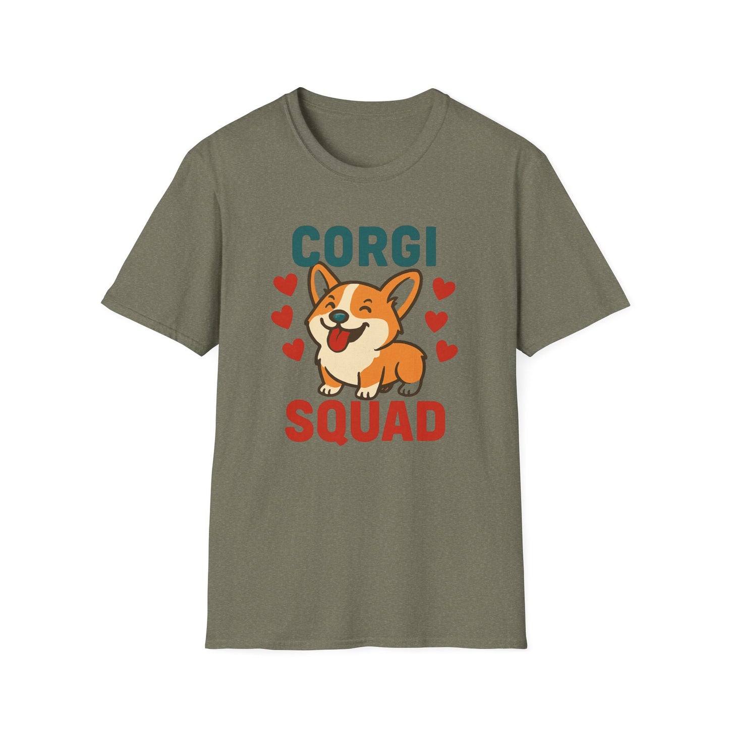 Kawai Corgi Squad T Shirt