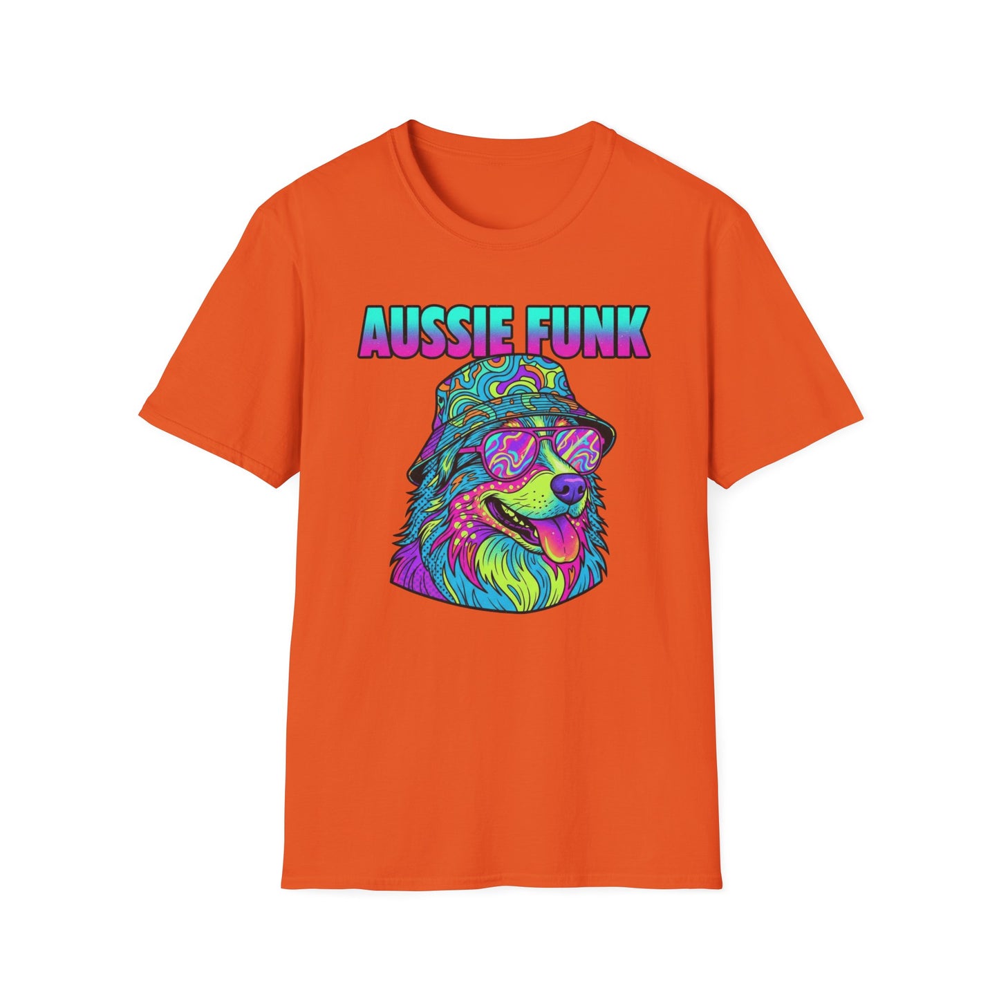 Aussie Funk Psychedelic Colors T Shirt