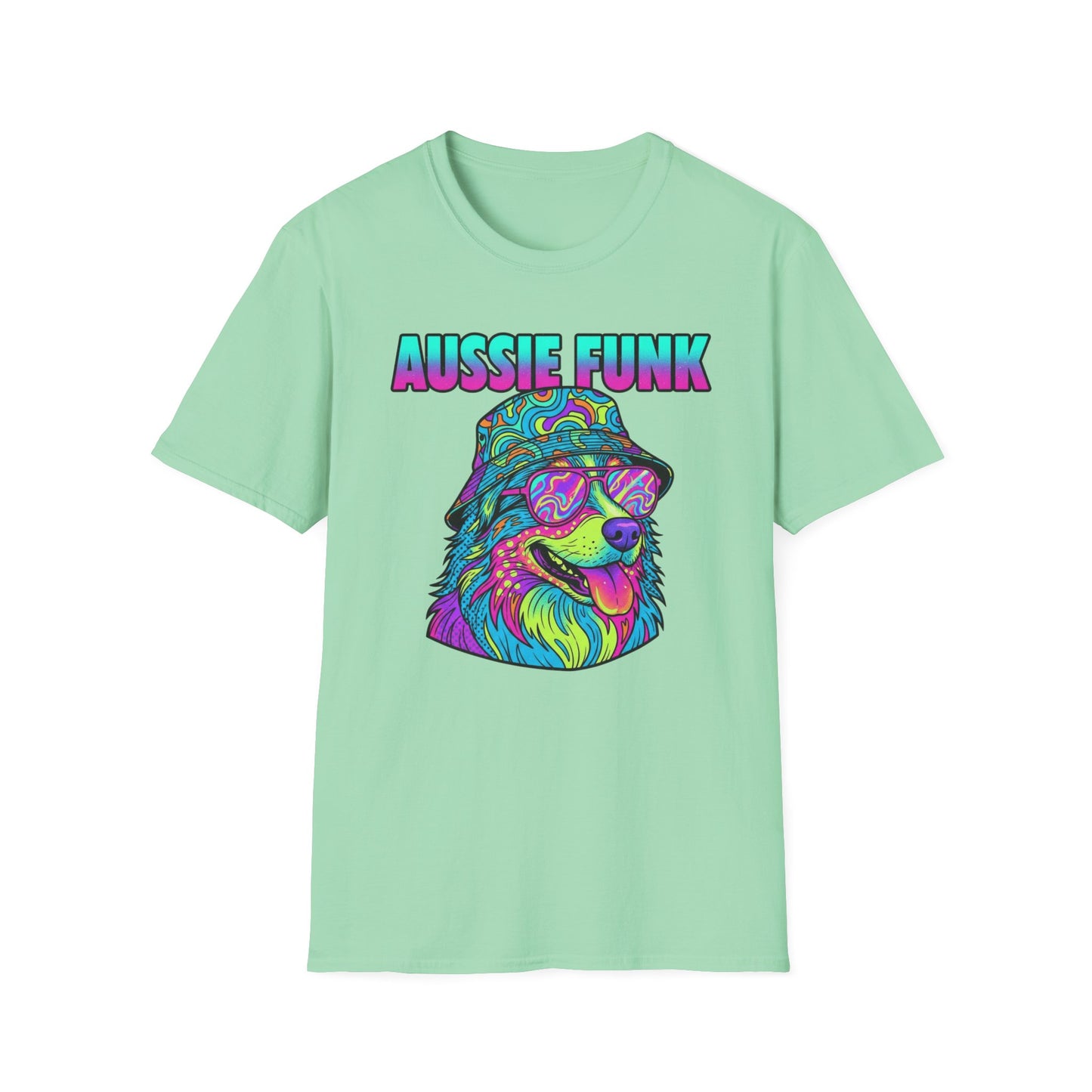 Aussie Funk Psychedelic Colors T Shirt