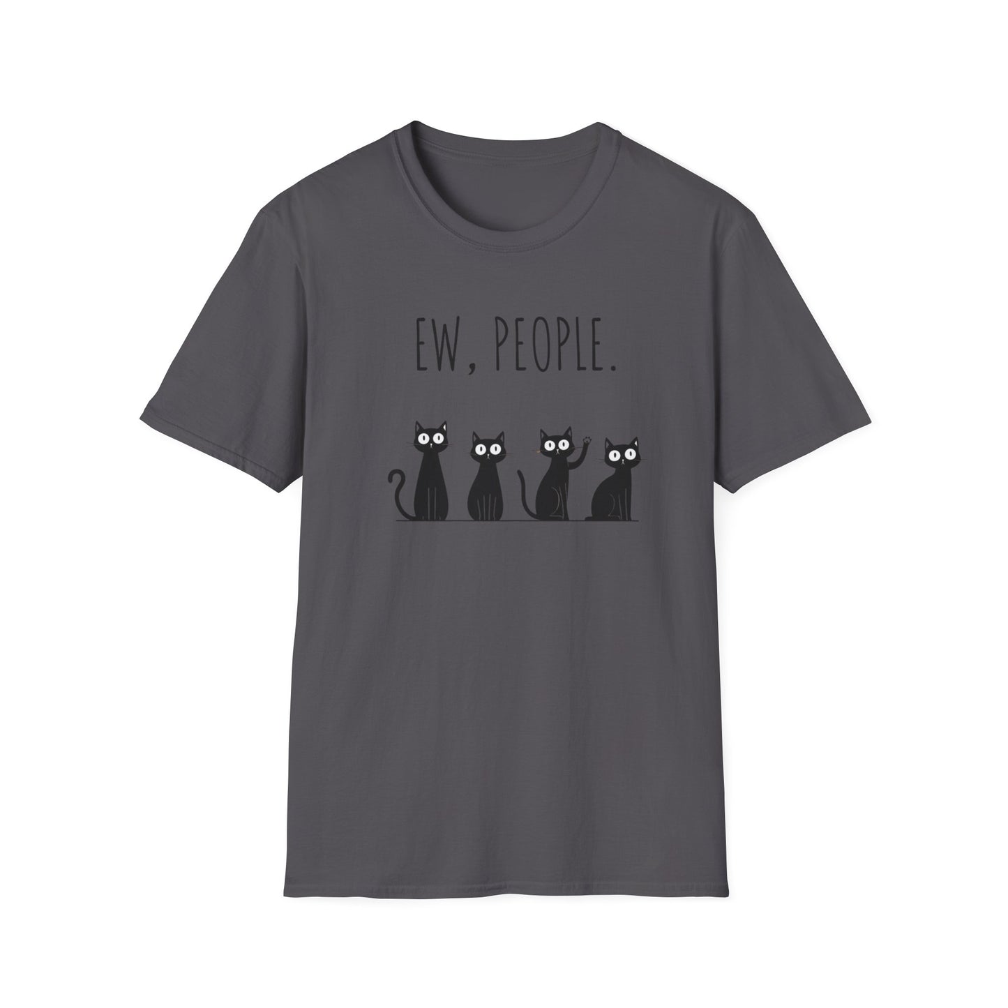 Ew People With Black Cats T Shirt