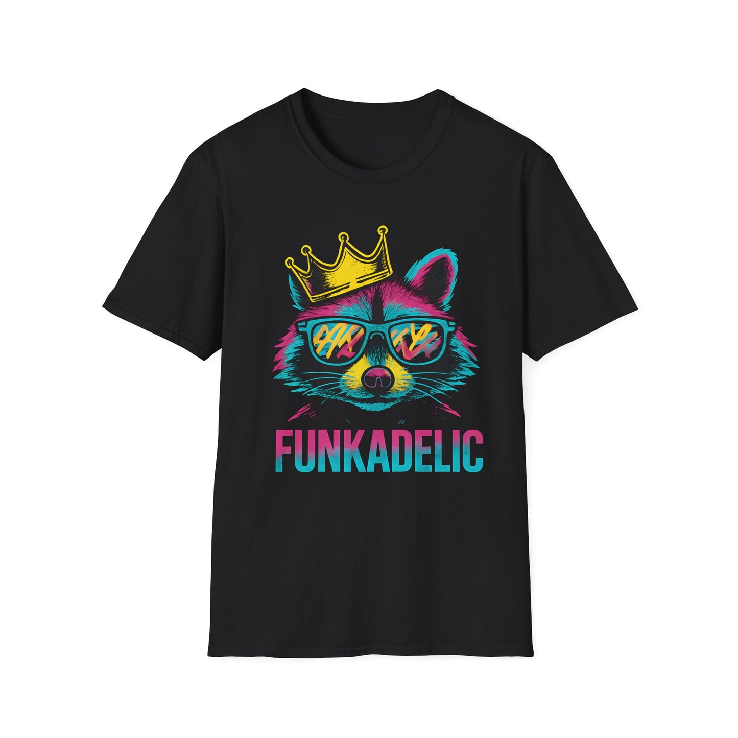 Funkadelic Vivid Colored Raccoon T Shirt
