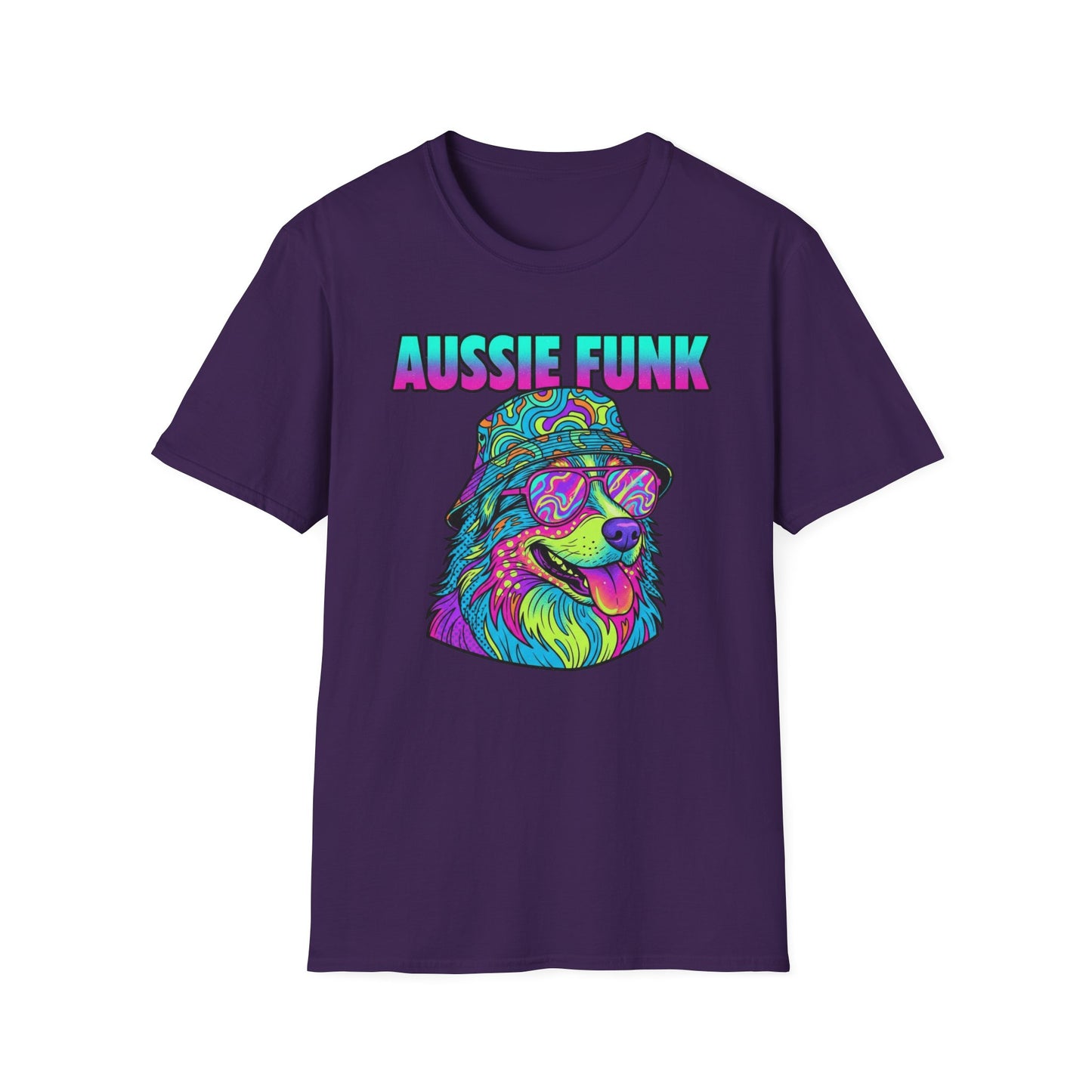 Aussie Funk Psychedelic Colors T Shirt