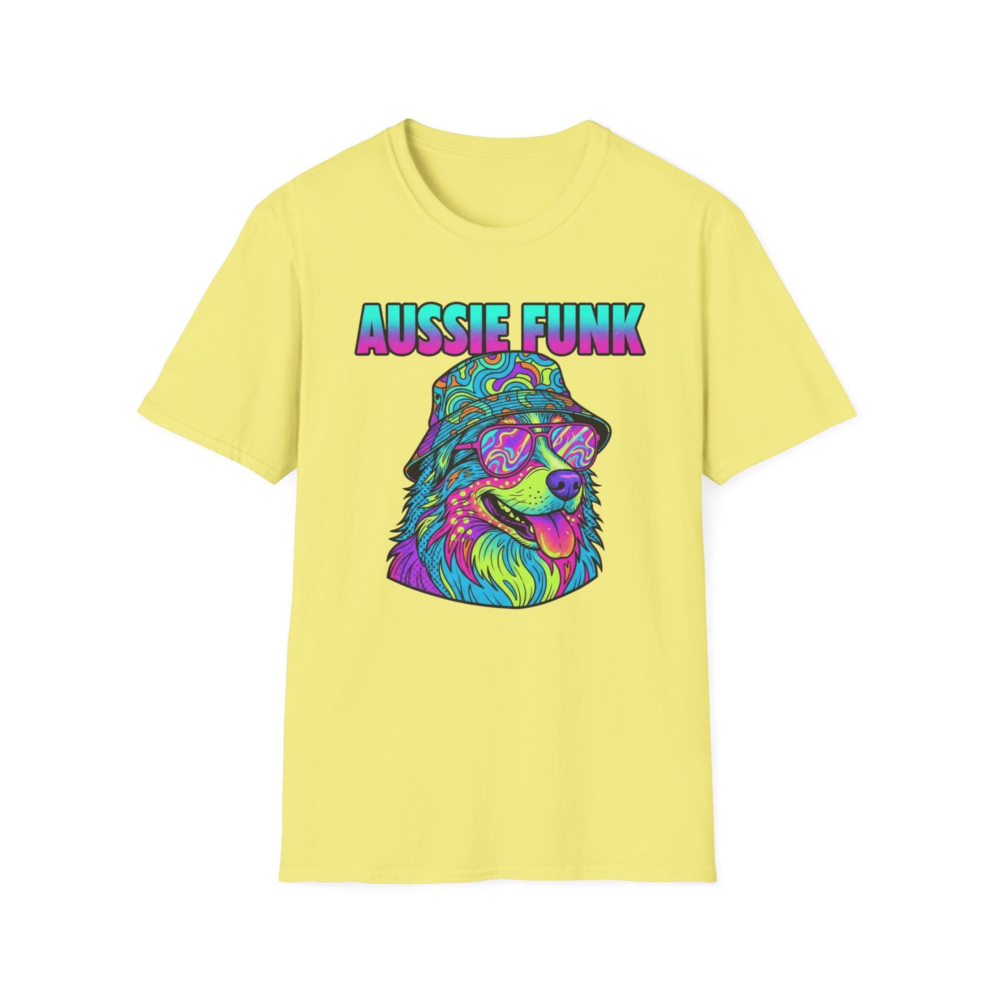 Aussie Funk Psychedelic Colors T Shirt