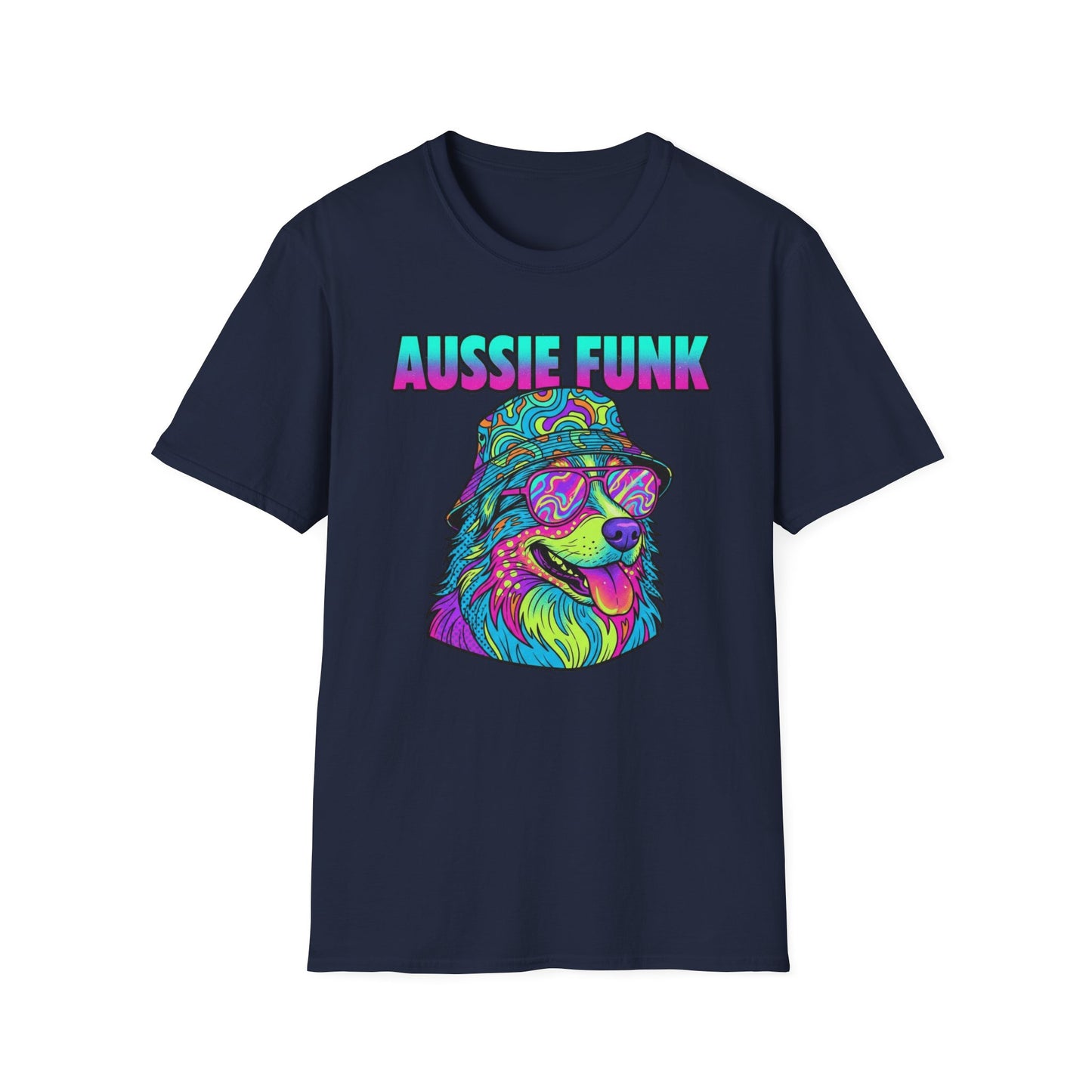 Aussie Funk Psychedelic Colors T Shirt