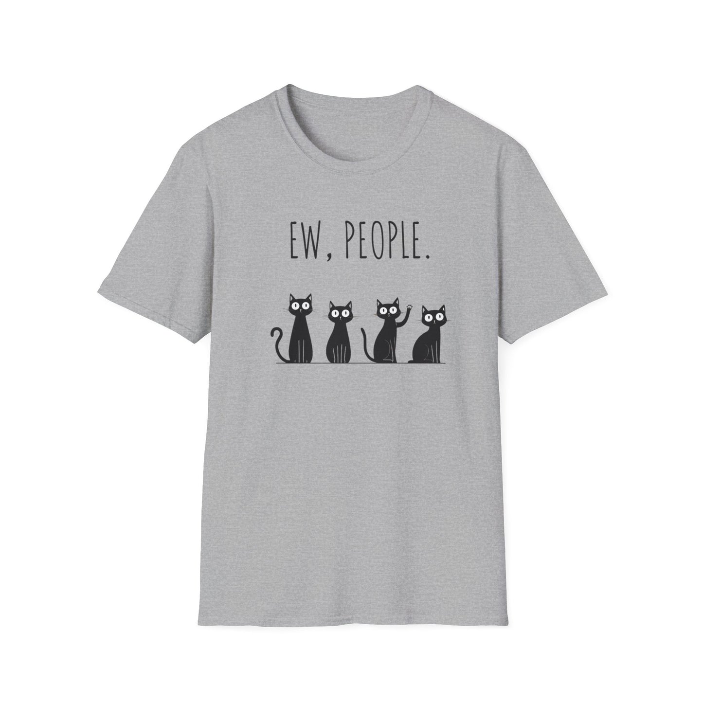 Ew People With Black Cats T Shirt