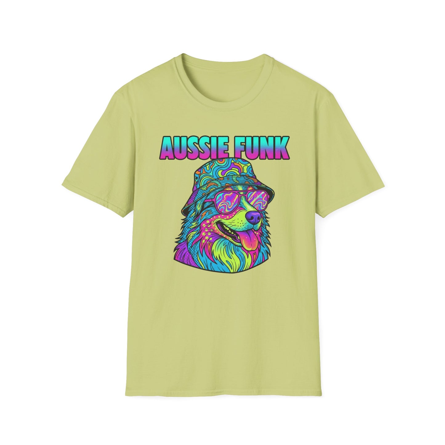 Aussie Funk Psychedelic Colors T Shirt