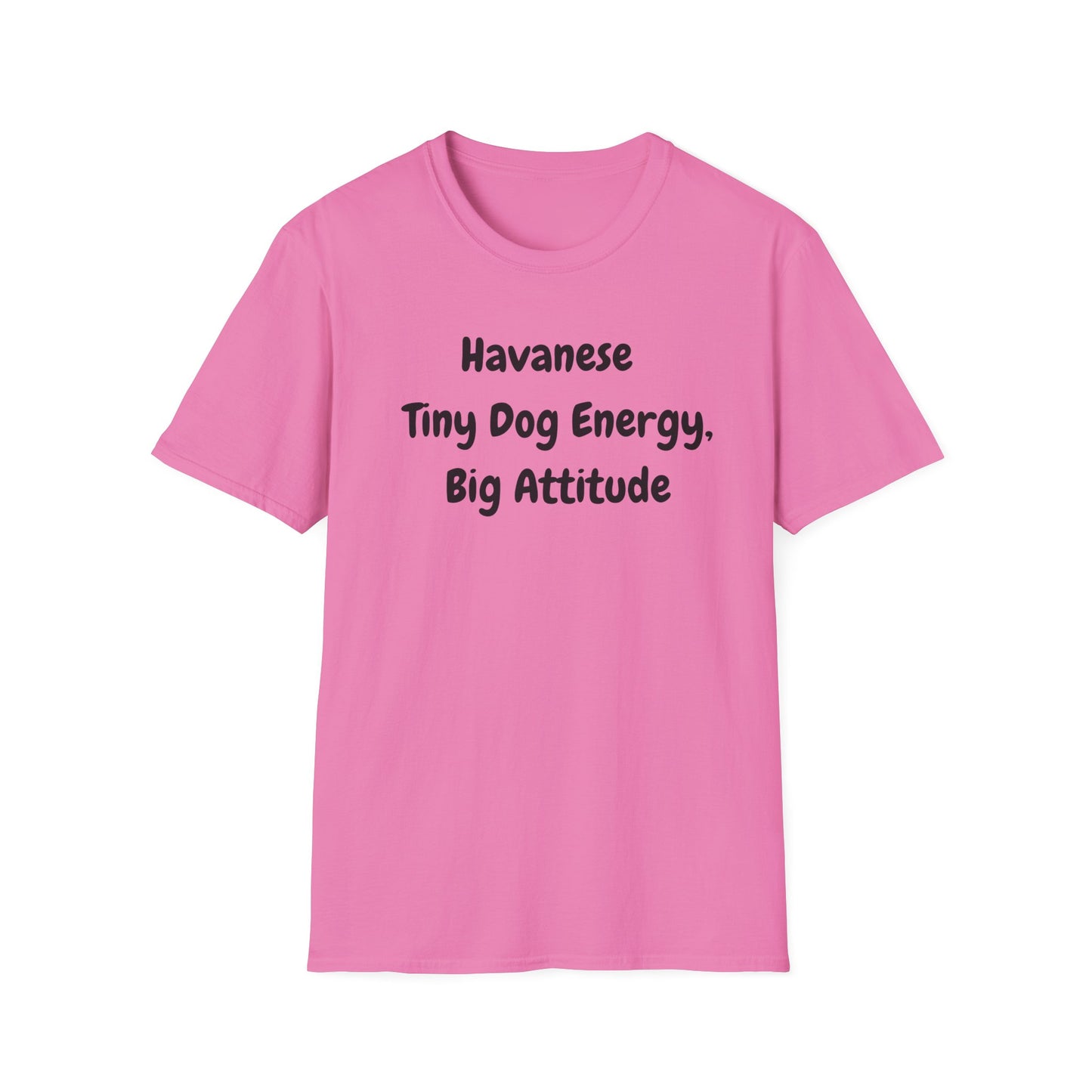 Havanese, Tiny Dog, Big Energy T Shirt